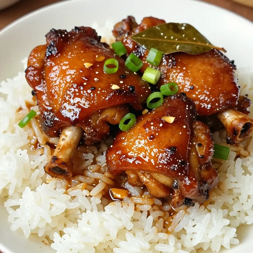 Slow Cooker Chicken Adobo for January Nights