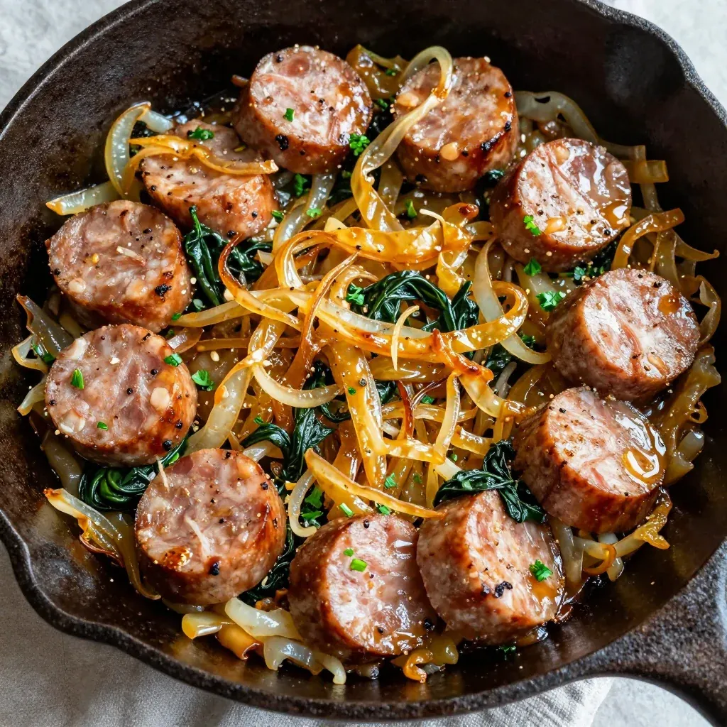 budgetfriendly cabbage and sausage skillet to warm cold evenings