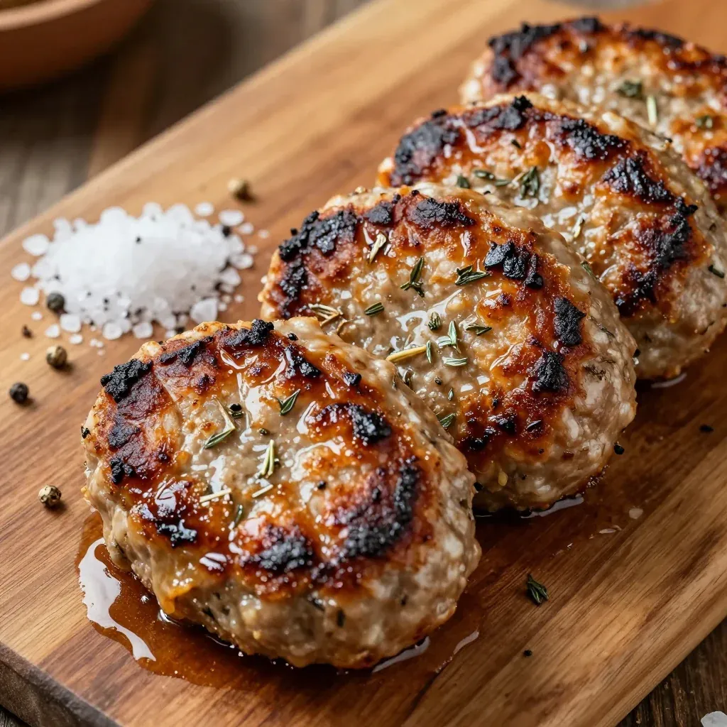 Freezer Prep Breakfast Sausage Patties from Scratch