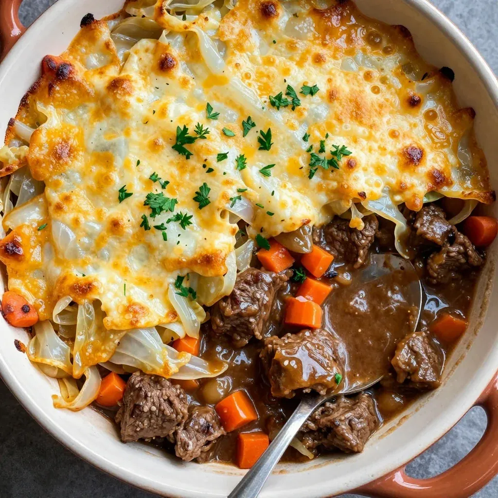 hearty beef and cabbage casserole for easy postholiday dinners