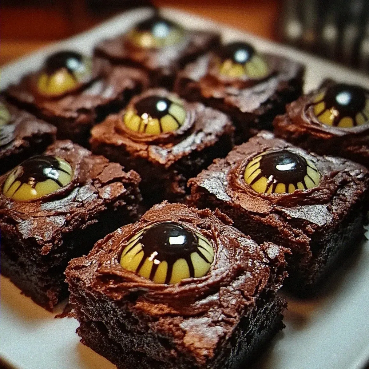 Monster Eye Brownie Bites That Will Spook Your Tastebuds