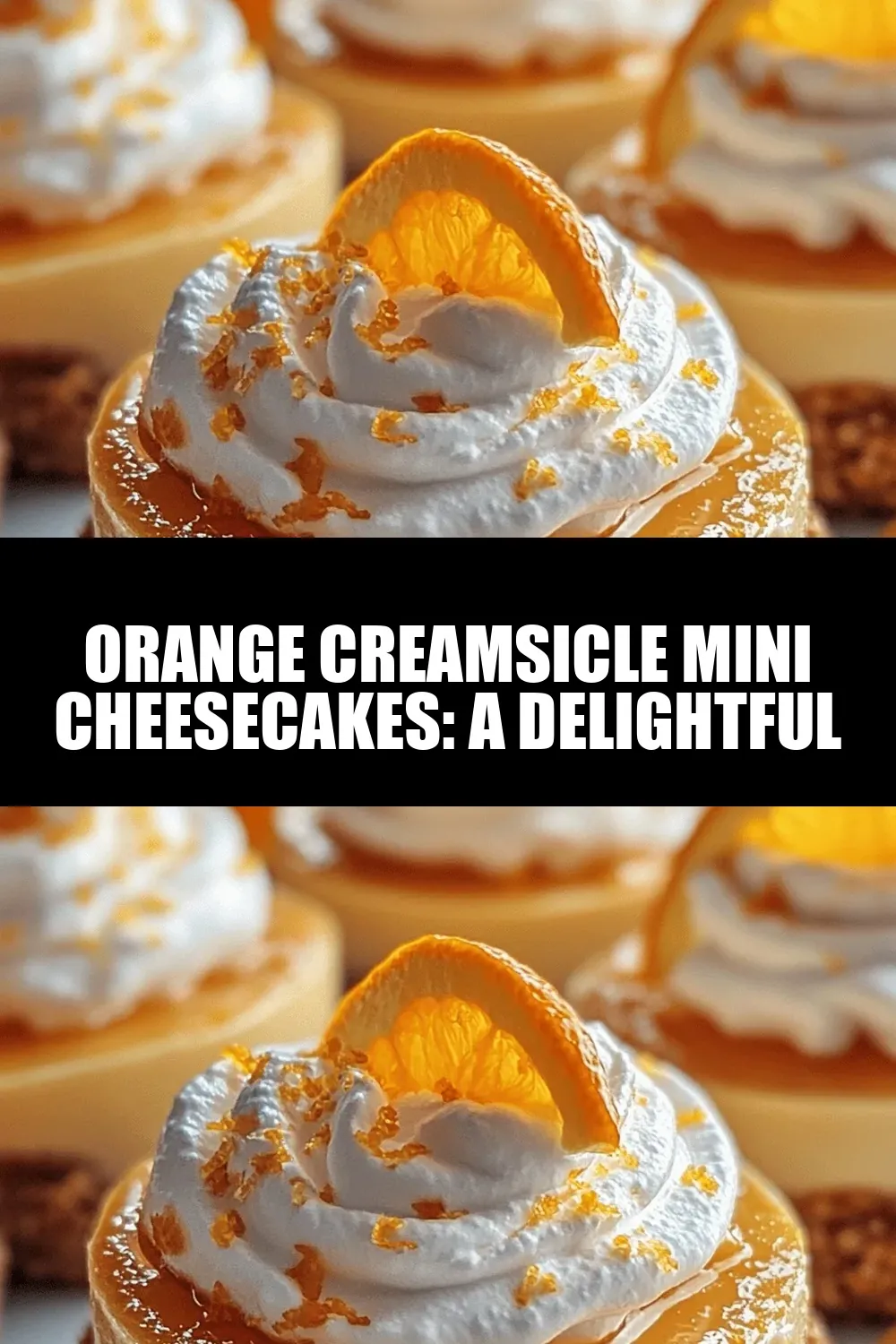 Orange Creamsicle Mini Cheesecakes: A Delightful Treat for Every Occasion