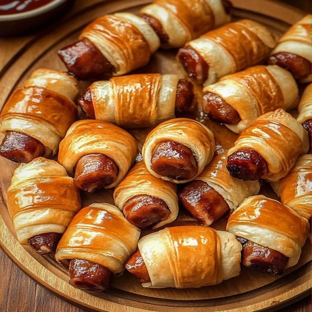 Irresistible Glazed Pigs in a Blanket Recipe Delights