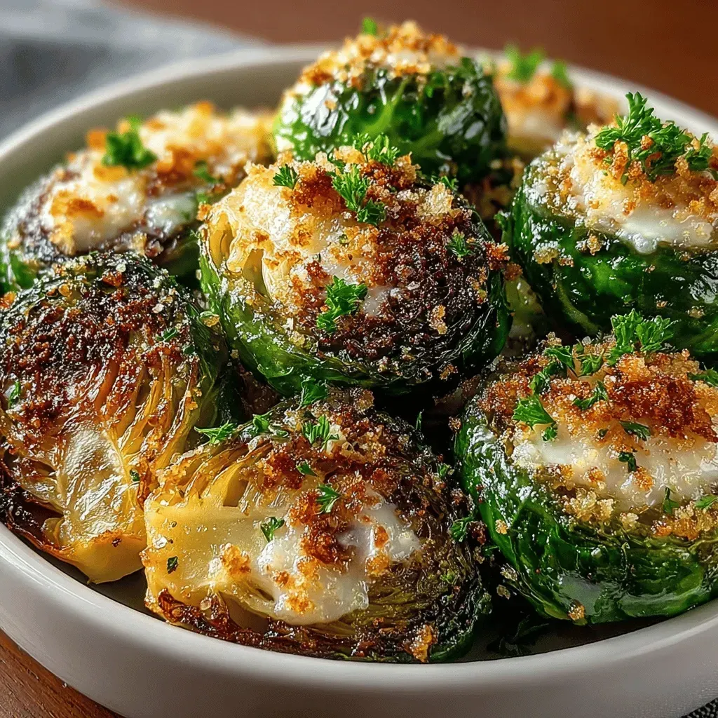 Garlic Butter Roasted Brussels Sprouts: A Flavorful Side Dish