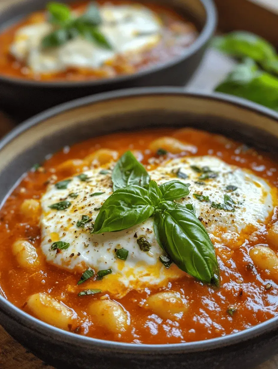 30 Minute Creamy Tomato Gnocchi with Burrata: A Quick and Comforting Meal