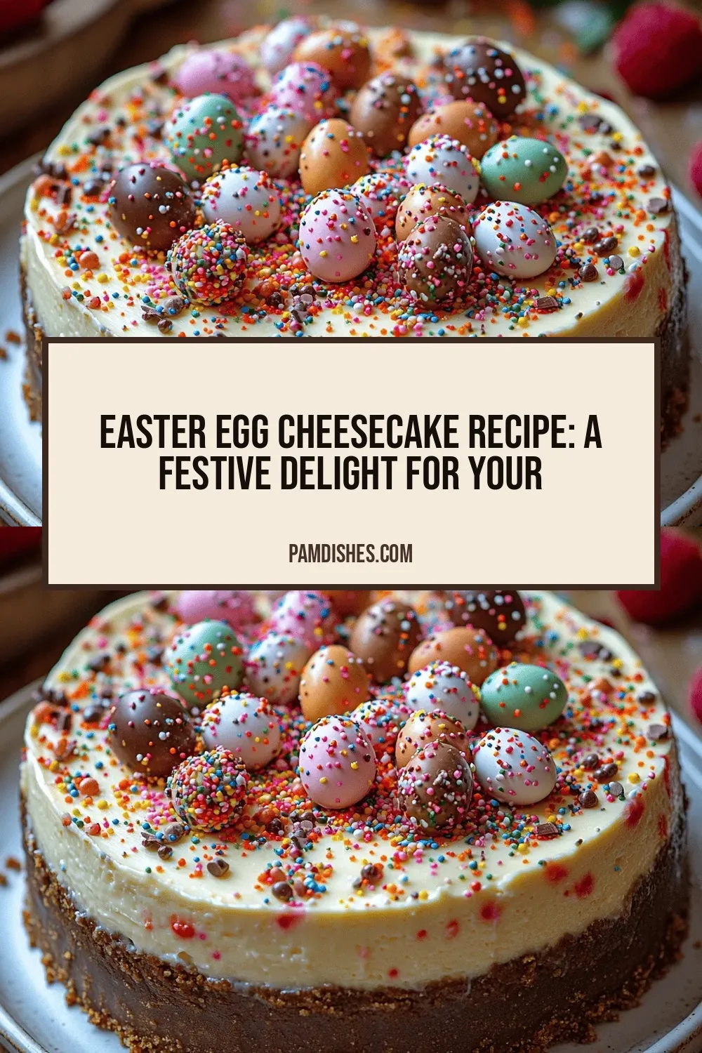 Easter Egg Cheesecake Recipe: A Festive Delight for Your Celebrations