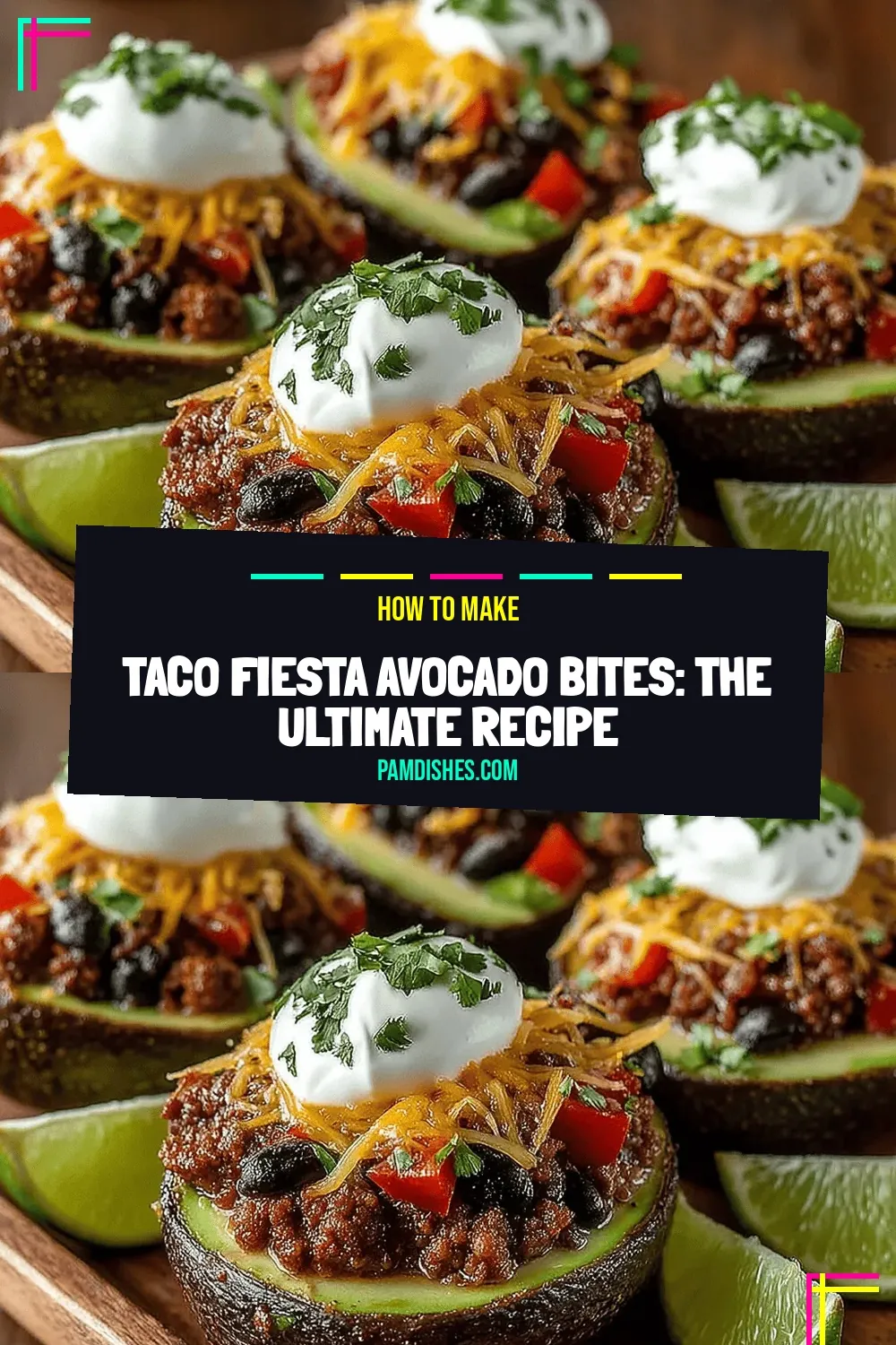 Taco Fiesta Avocado Bites: The Ultimate Recipe