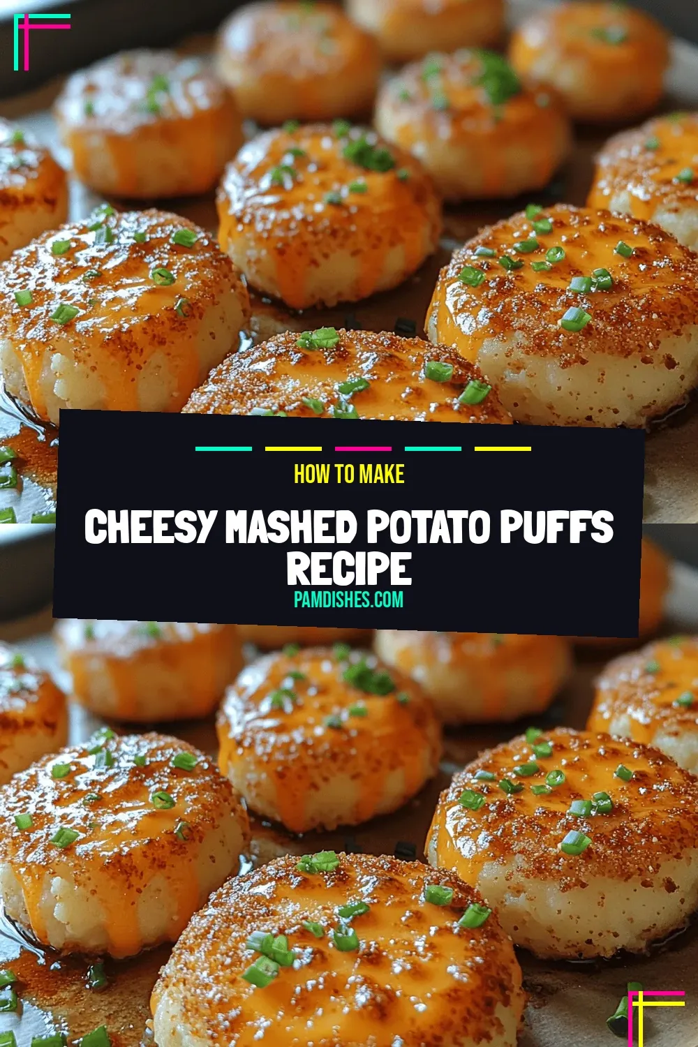 Cheesy Mashed Potato Puffs Recipe