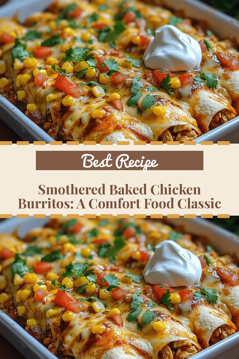 Smothered Baked Chicken Burritos: A Comfort Food Classic