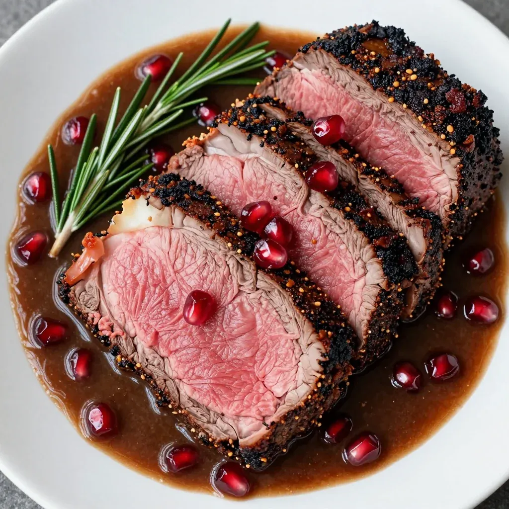 tender herbrubbed prime rib roast for christmas feast
