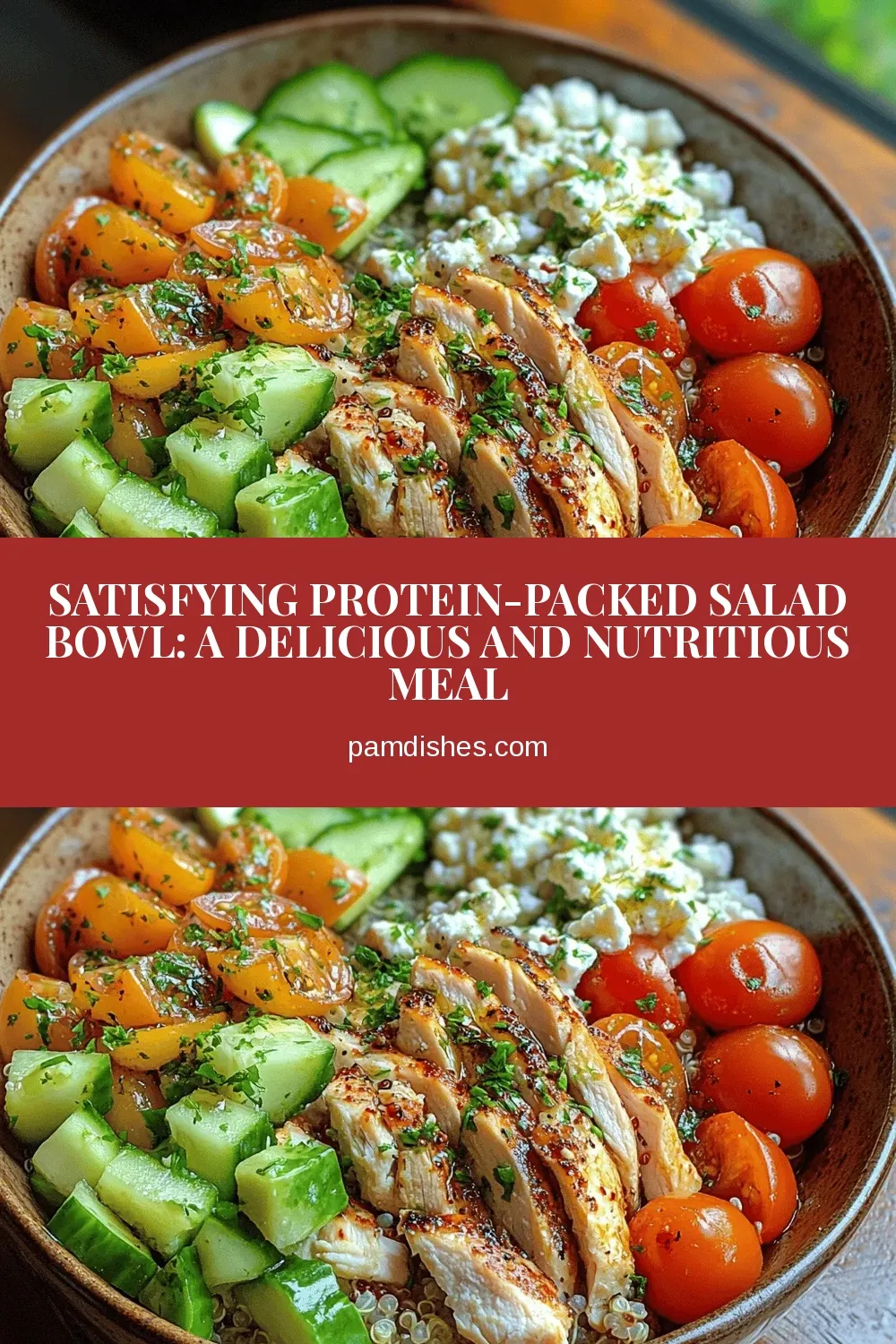 Satisfying Protein-Packed Salad Bowl: A Delicious and Nutritious Meal