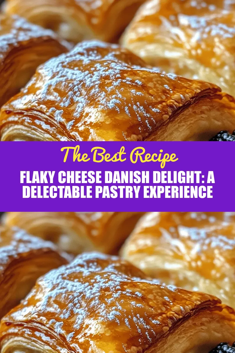 Flaky Cheese Danish Delight: A Delectable Pastry Experience