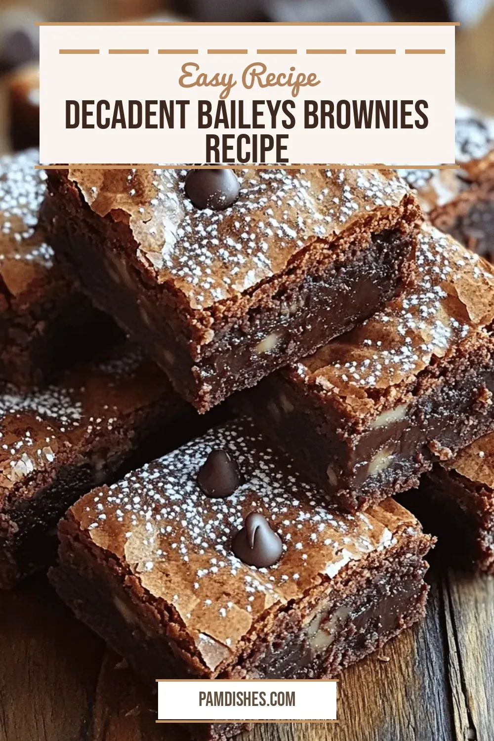 Decadent Baileys Brownies Recipe