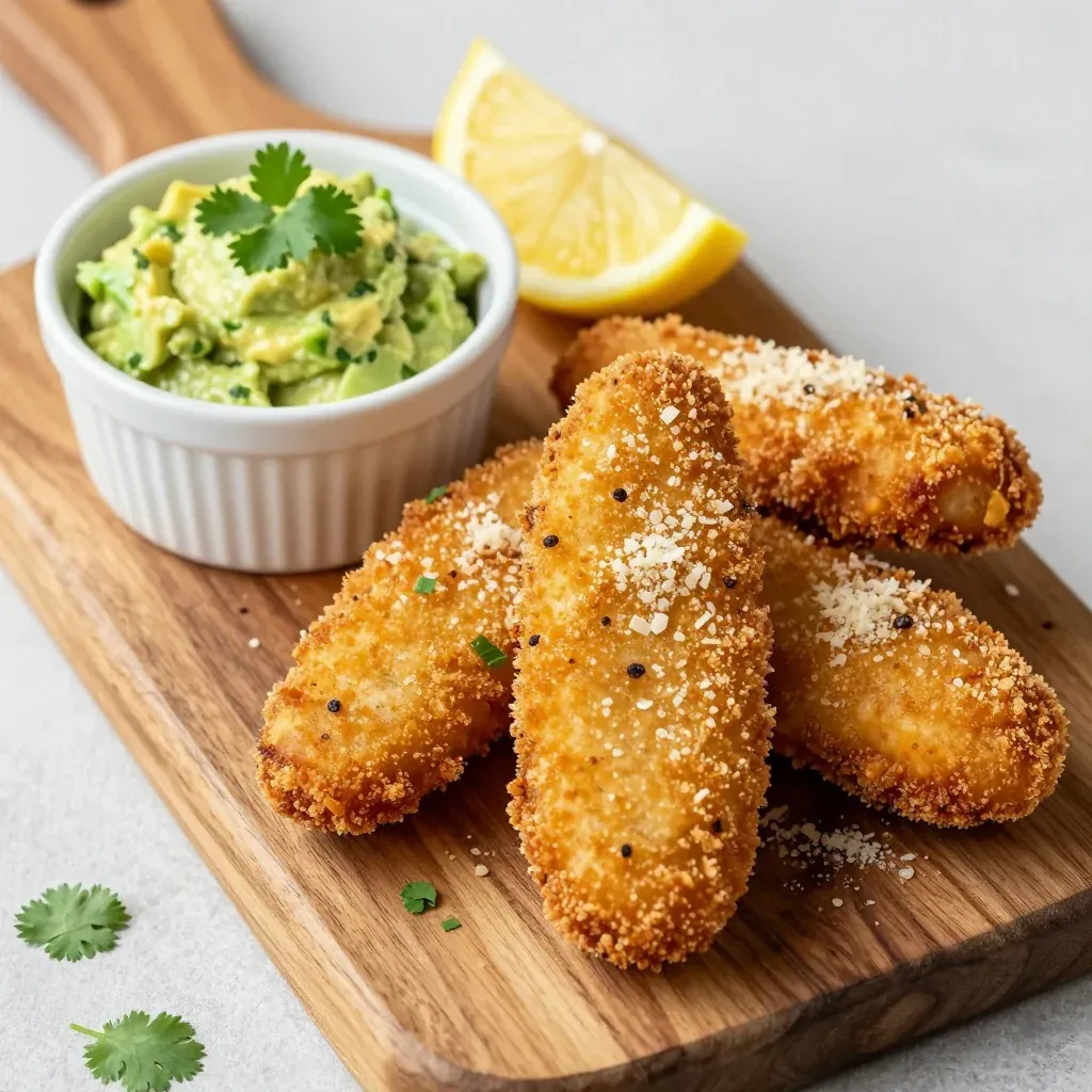 Crispy Oven Baked Chicken Tenders with a Secret Healthy Twist