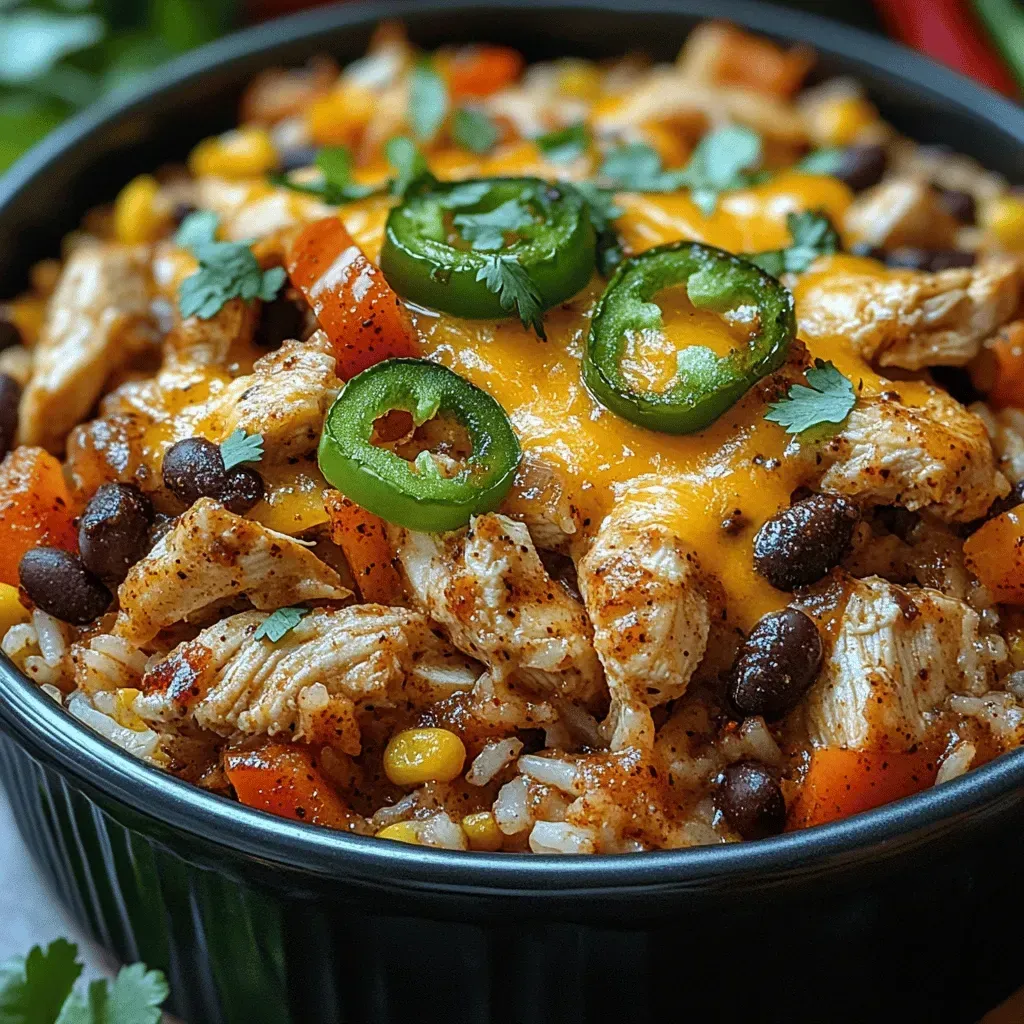 Sizzling Chicken Fajita Casserole: A Flavorful Tex-Mex Delight