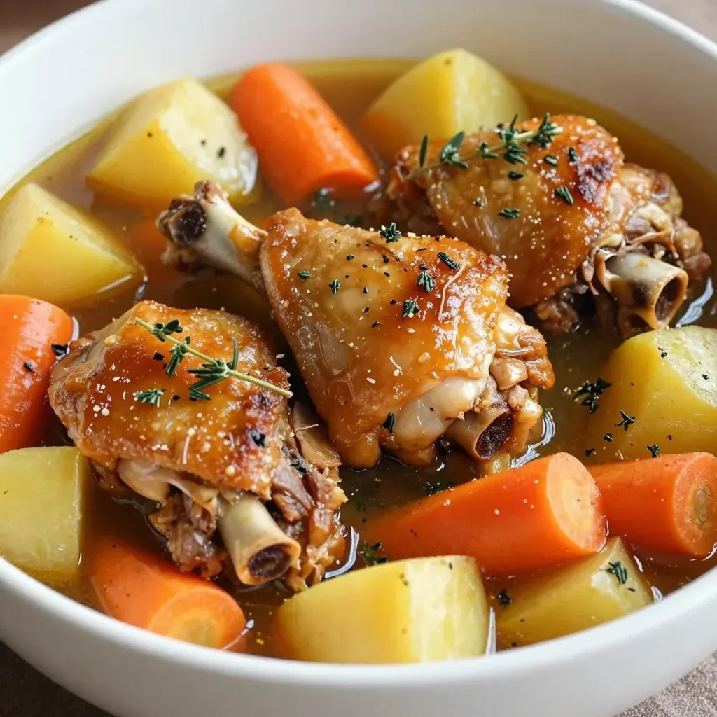 slow cooker chicken and winter vegetables for cozy family dinners
