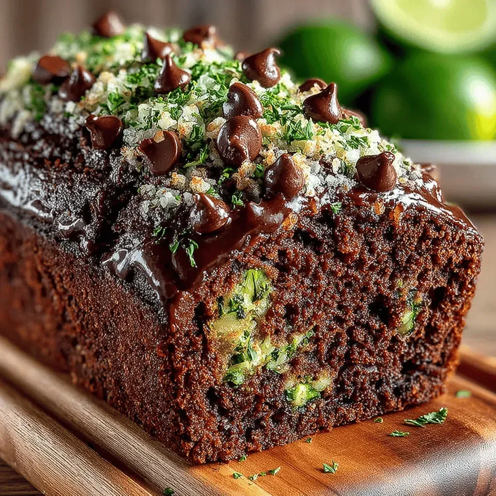 Decadent Chocolate Zucchini Bread Recipe