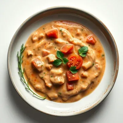 creamy tomato herb stew