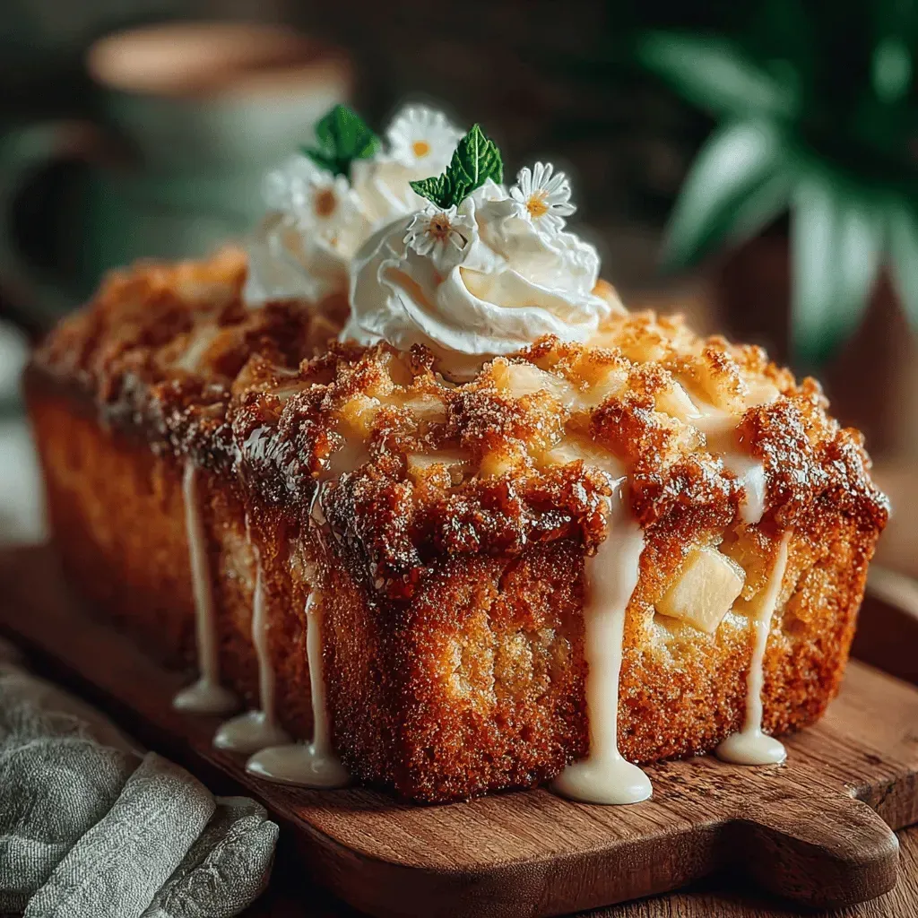 Cinnamon Sugar Apple Cake Recipe