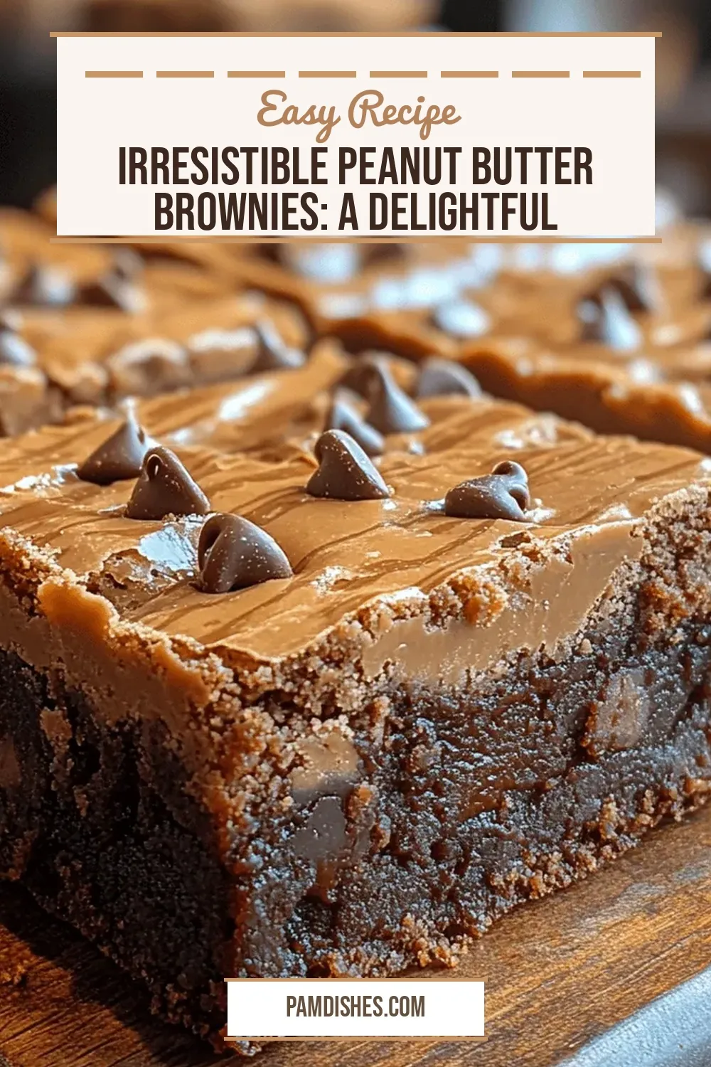 Irresistible Peanut Butter Brownies: A Delightful Chocolate Treat