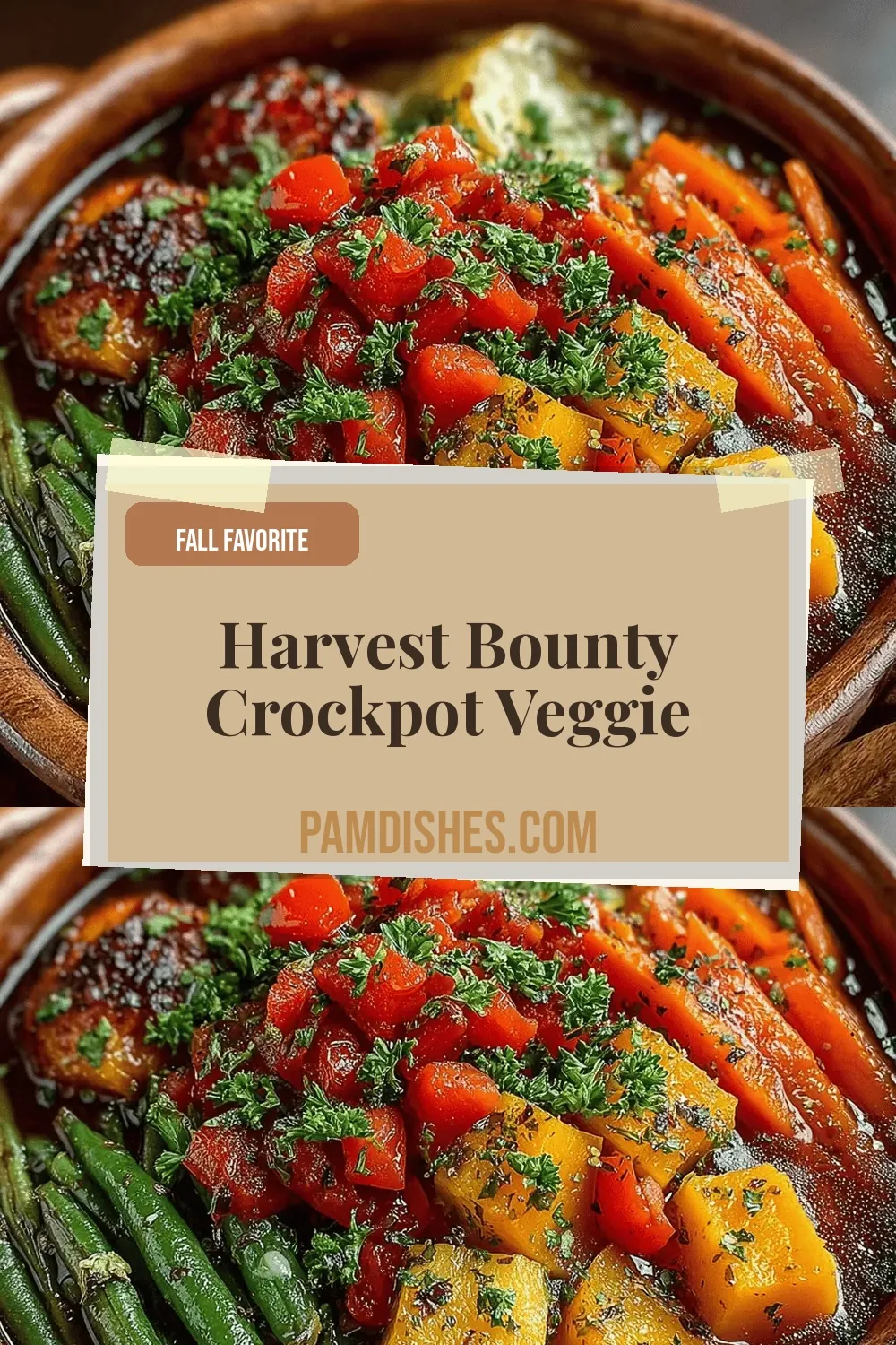 Harvest Bounty Crockpot Veggie Stew Recipe