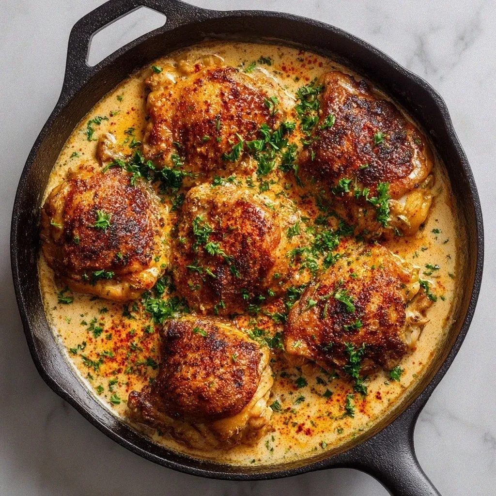 Smothered Skillet Chicken Cajun: A Southern Comfort Classic with a Kick