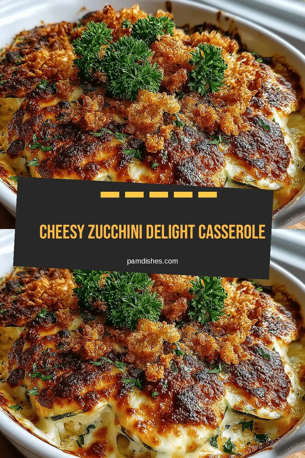 Cheesy Zucchini Delight Casserole