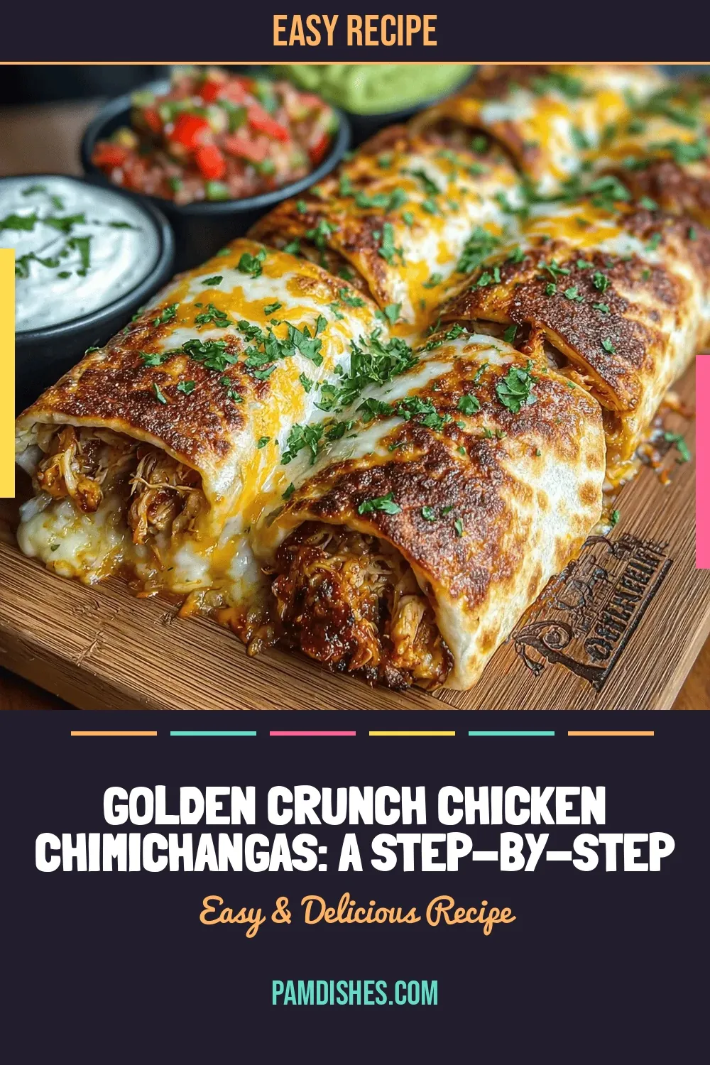 Golden Crunch Chicken Chimichangas: A Step-by-Step Guide