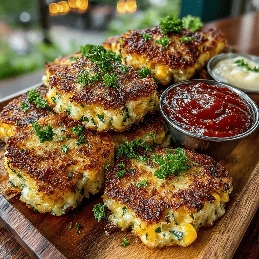 Zucchini Corn Parmesan Bites: A Delightful Snack Experience