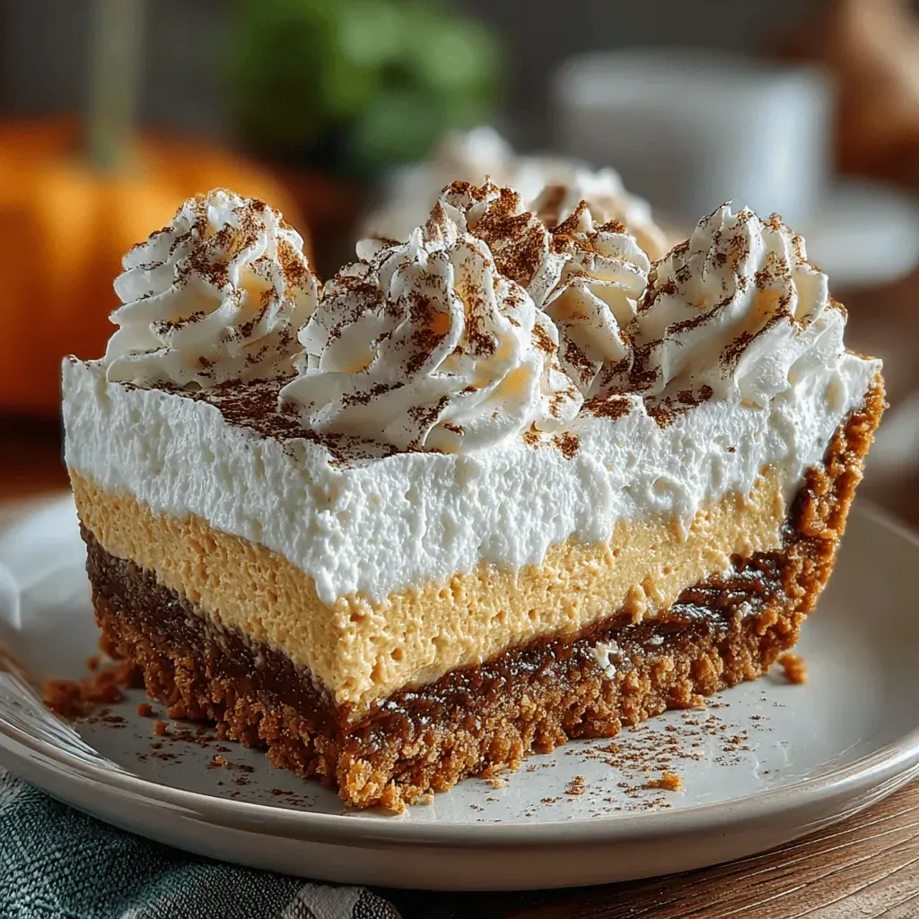 Pumpkin Spice Cream Pie: A Festive Delight