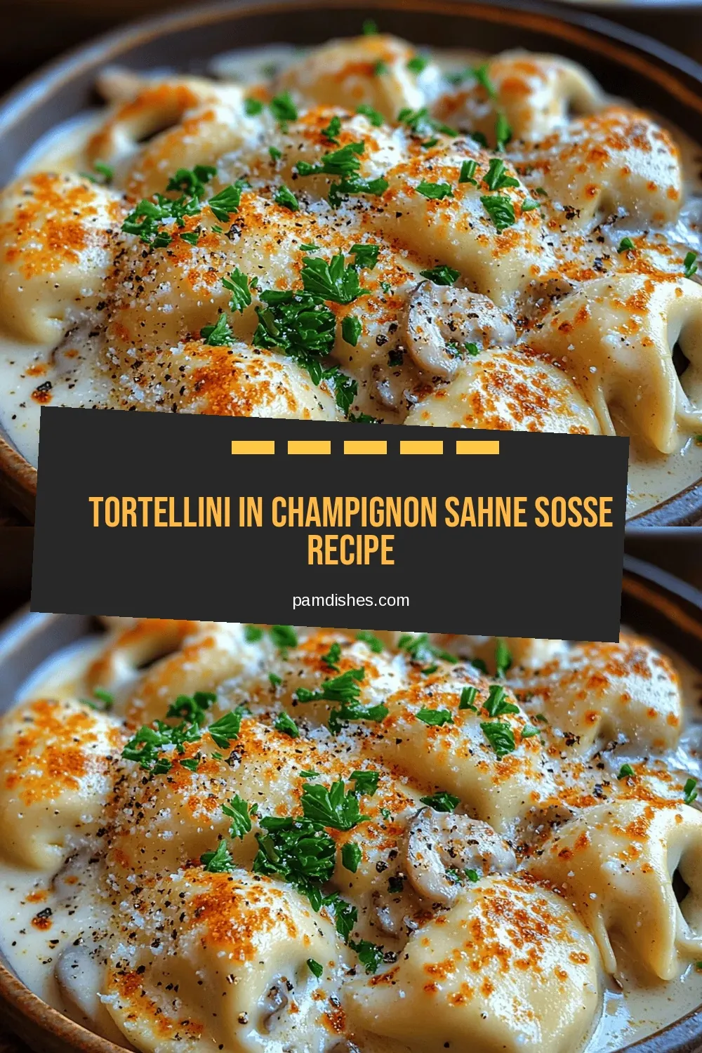 Tortellini in Champignon Sahne Soße Recipe