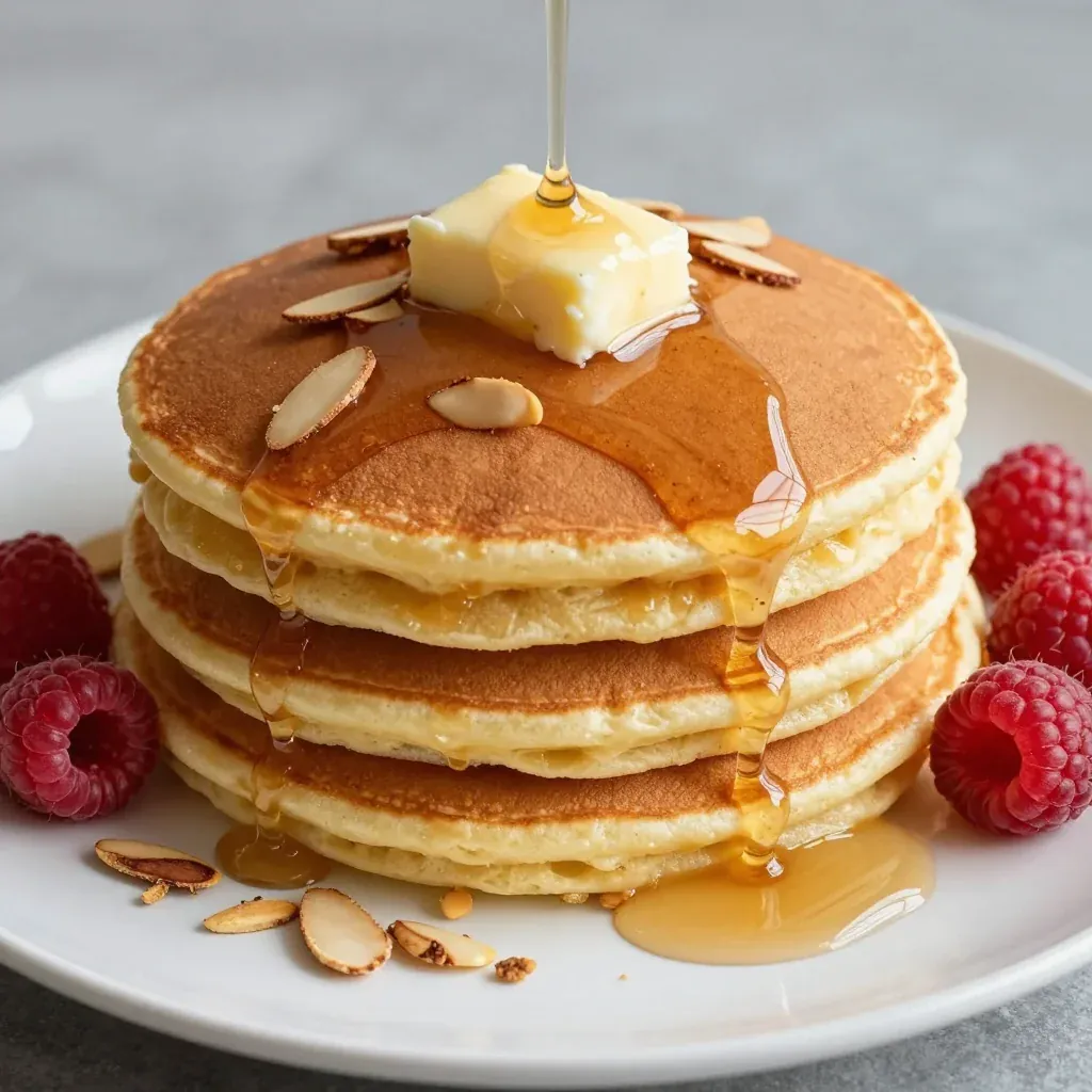 Warm Almond Flour Pancakes for a Low Carb January Breakfast