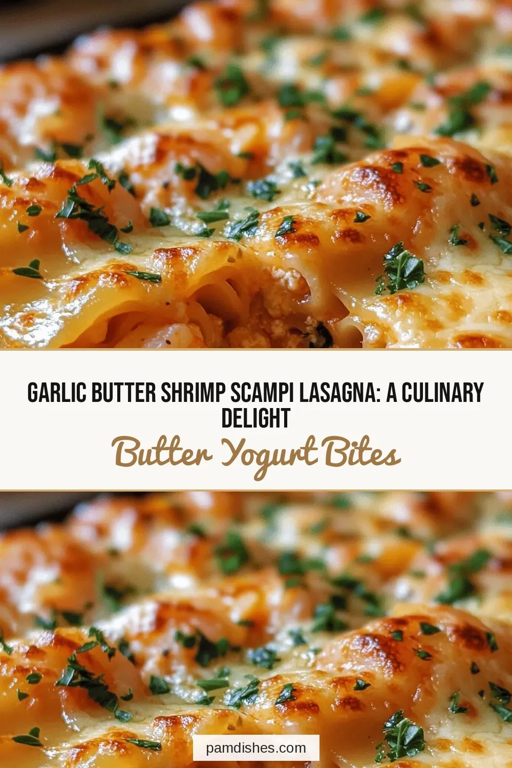 Garlic Butter Shrimp Scampi Lasagna: A Culinary Delight