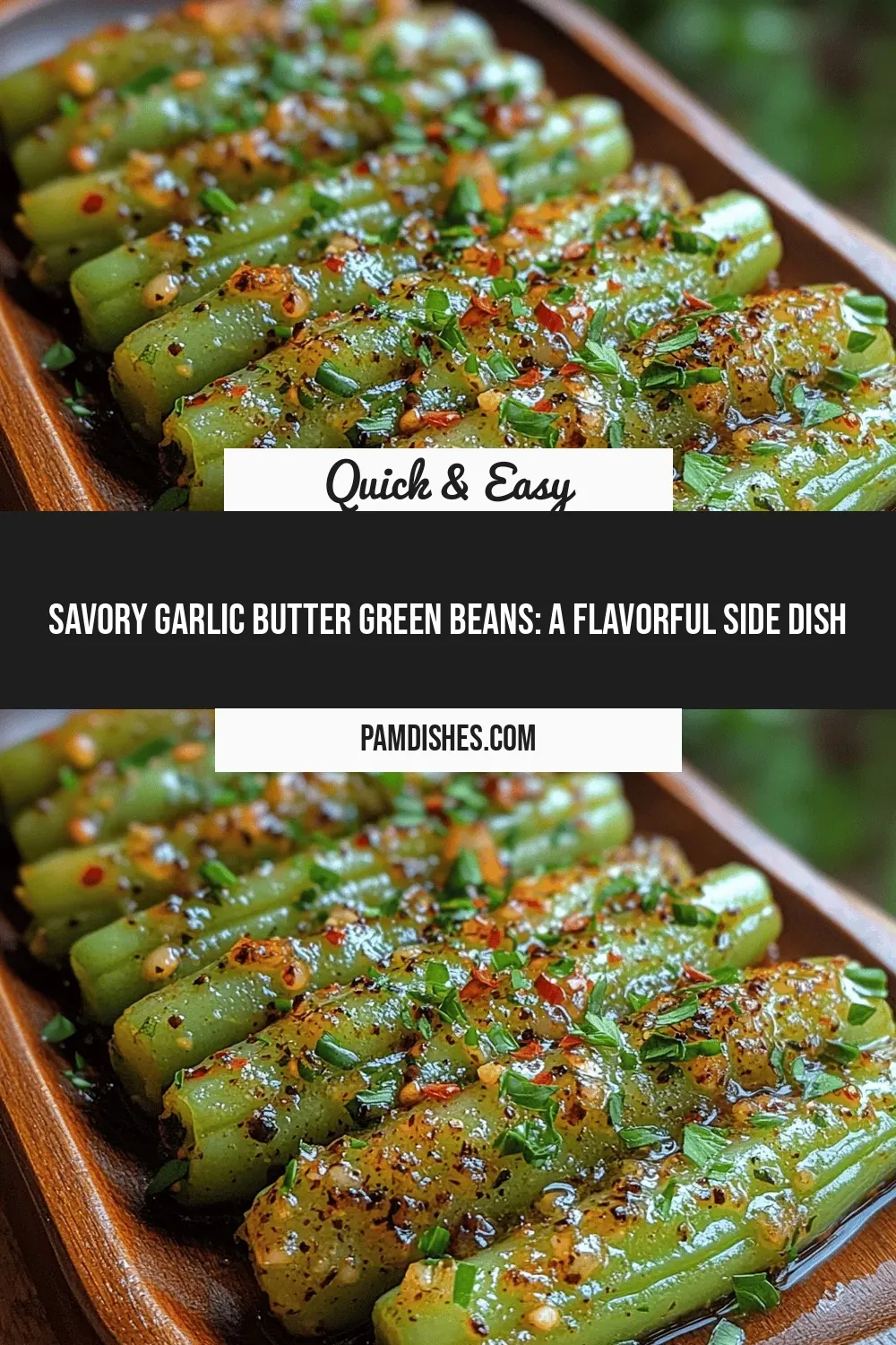 Savory Garlic Butter Green Beans: A Flavorful Side Dish
