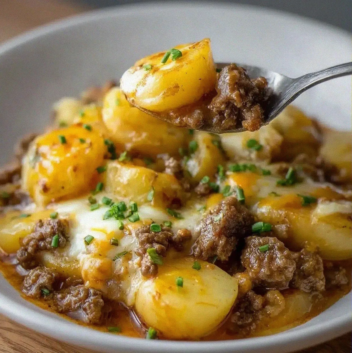Crockpot Hamburger Potato Casserole – Easy Dinner Recipe