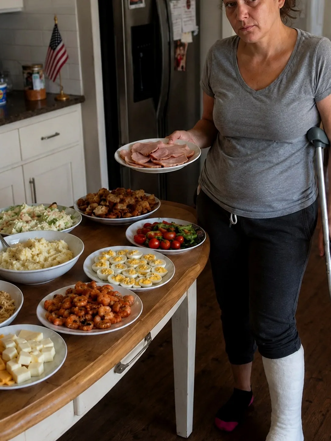 I Cooked for 30 Guests on a Broken Leg, and It Finally Taught Me to Stop Sacrificing My Own Needs