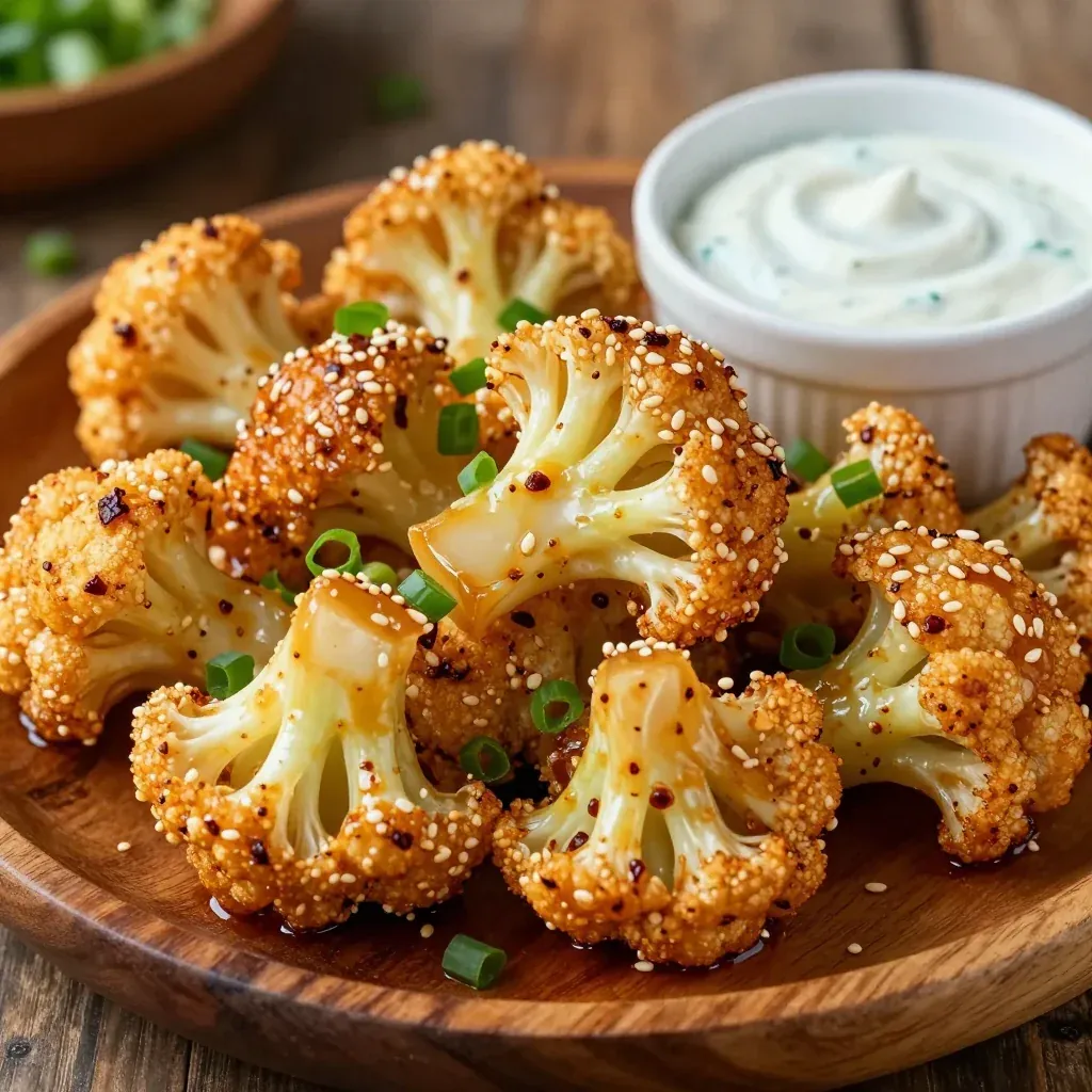 Crispy Baked Cauliflower Wings for Healthy Vegan Snacks