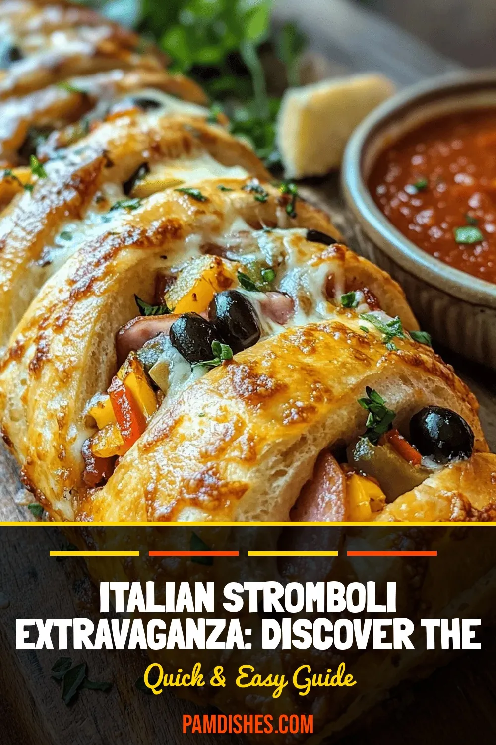 Italian Stromboli Extravaganza: Discover the Delight