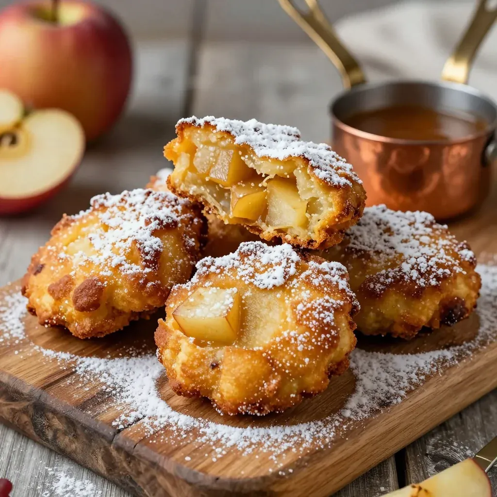 Warm Cinnamon Apple Fritters for a Fall Treat
