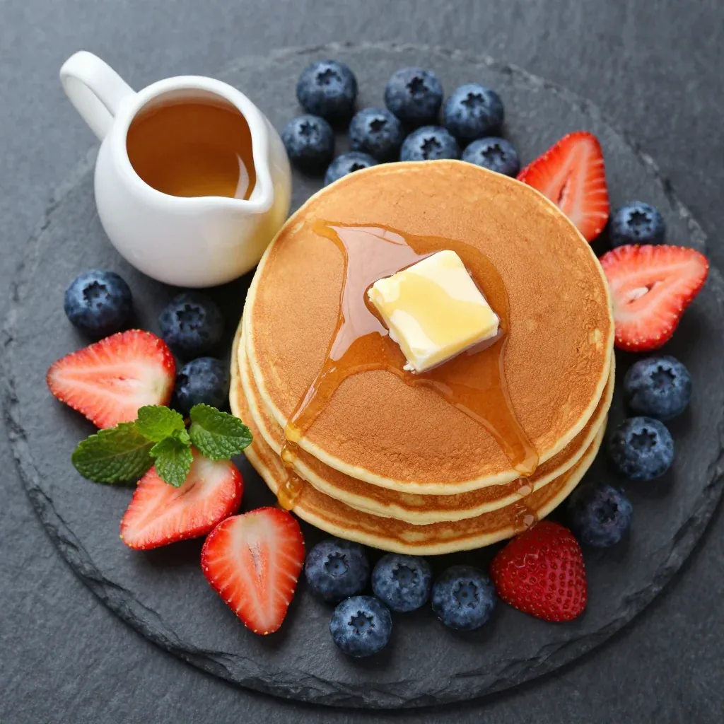 Warm Almond Flour Pancakes for a Low Carb January Breakfast