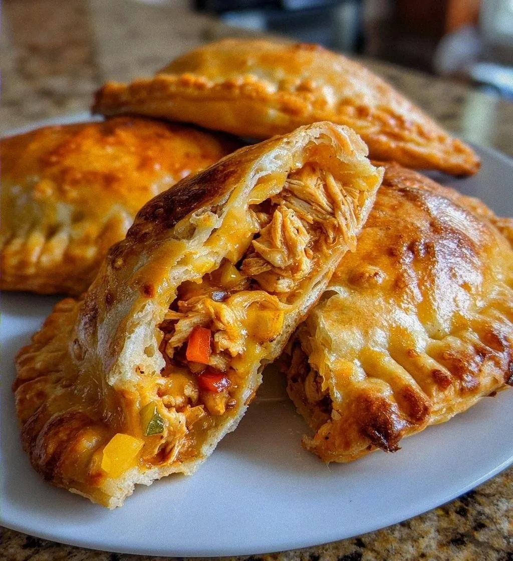 Cheesy Chicken Empanadas