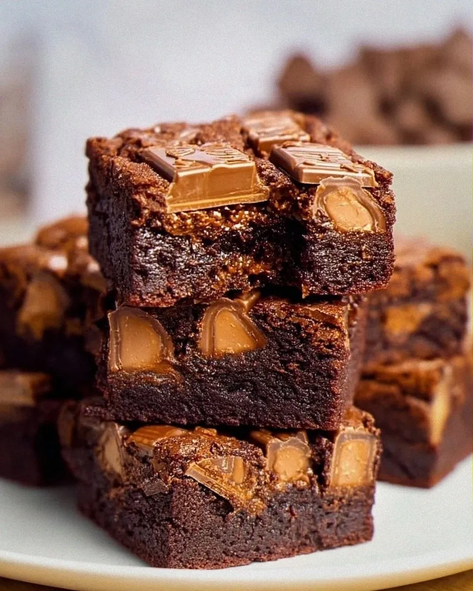 Kit Kat Brownies