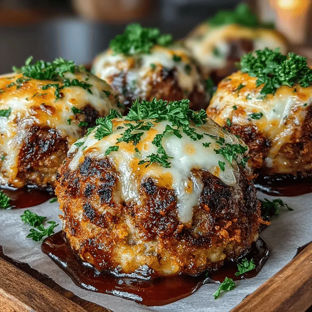 Cheesy BBQ Baked Meatball Bites: The Ultimate Comfort Food Recipe