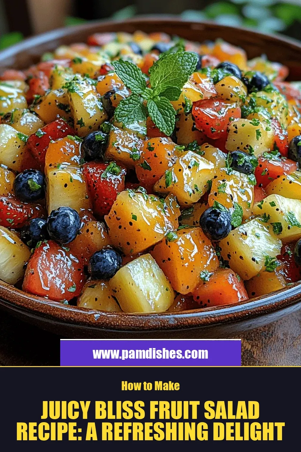 Juicy Bliss Fruit Salad Recipe: A Refreshing Delight