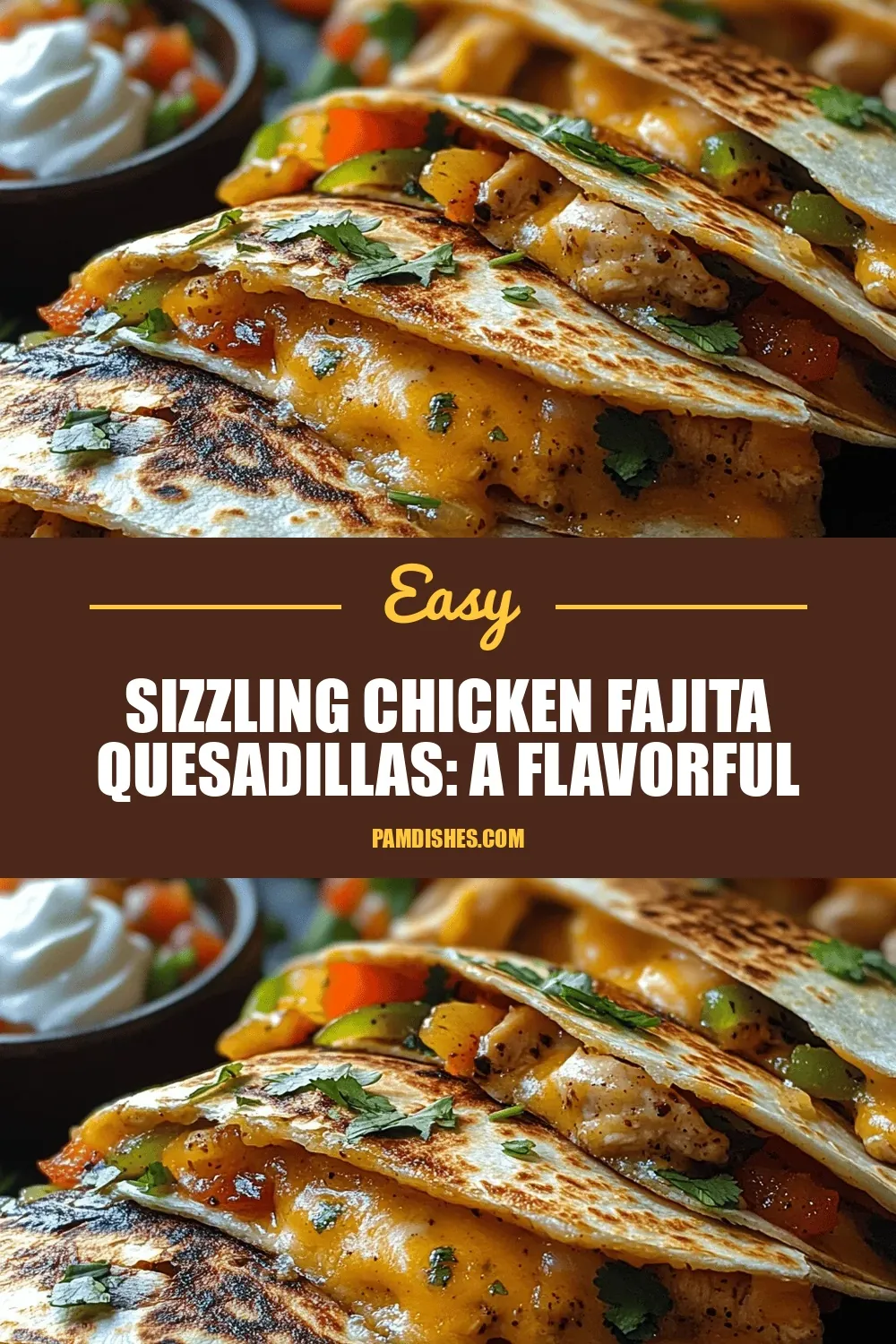 Sizzling Chicken Fajita Quesadillas: A Flavorful Twist on Tradition
