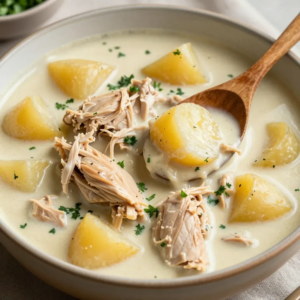 Slow Cooker Creamy Chicken and Potato for Effortless Comfort