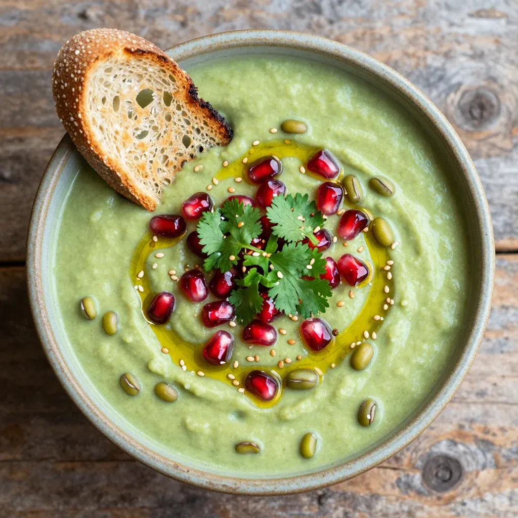 New Year's Day Slow Cooker Mung Bean Soup for Detox and Health