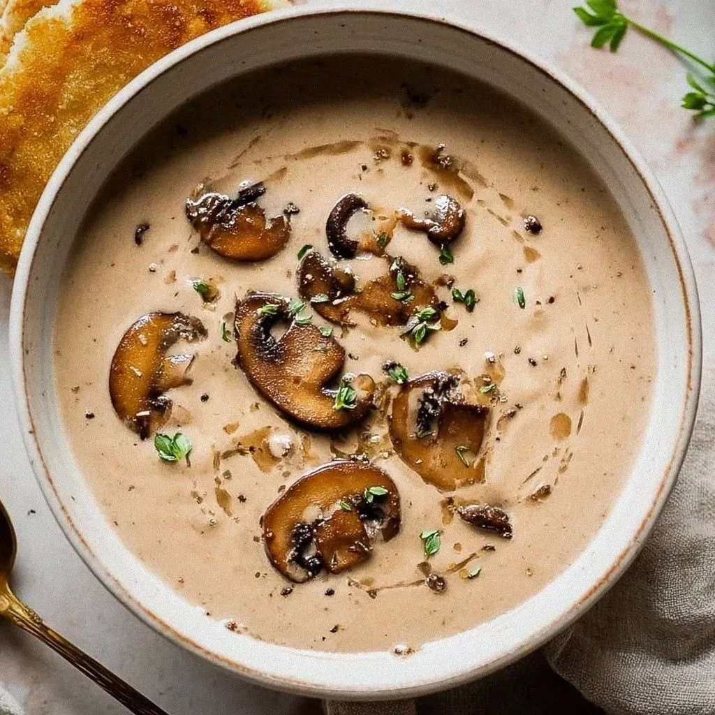 Cream of Mushroom Soup: Cozy and Creamy Delight