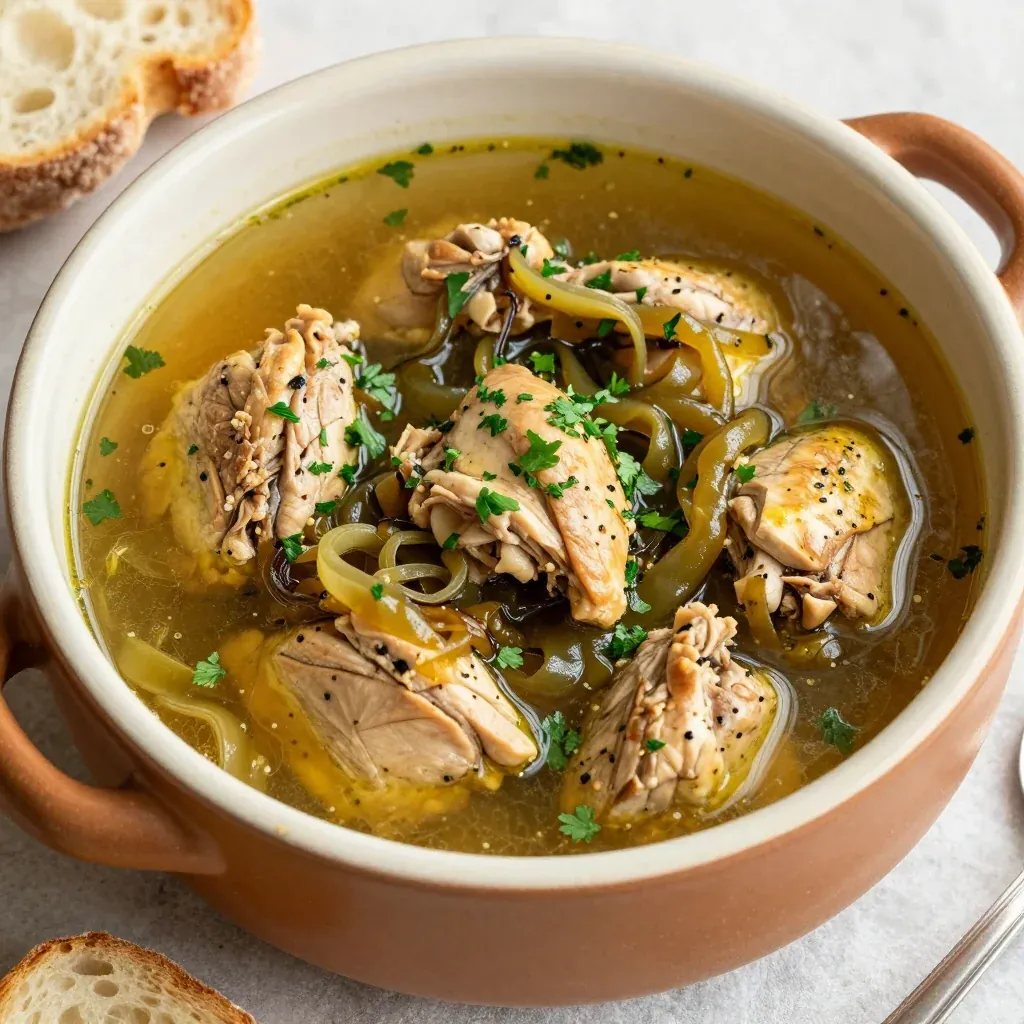 Cozy Slow Cooker Chicken And Leek Stew For A Light Meal