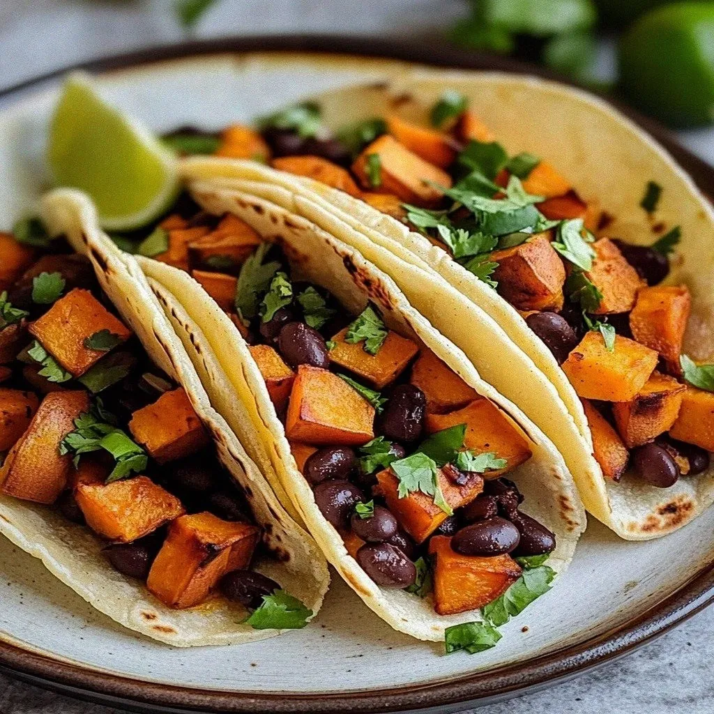 Irresistible Sweet Potato & Black Bean Tacos Recipe